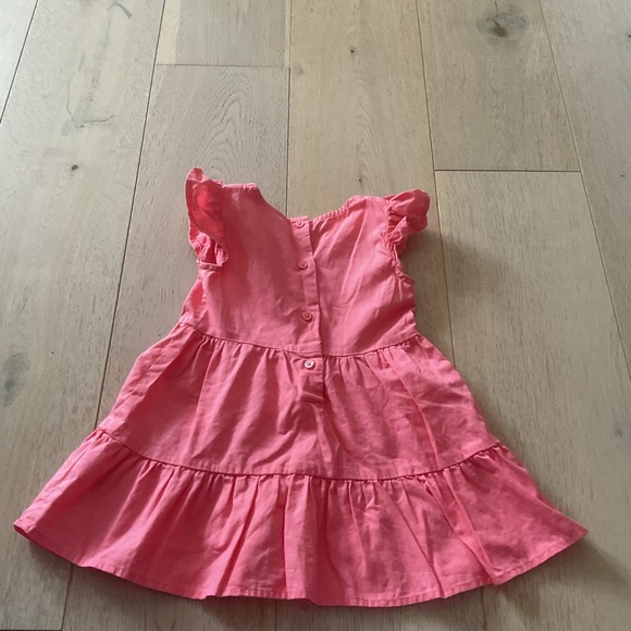Carter's Pink Ruffled Dress - Picture 2 of 2